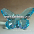 bonita mariposa de cristal con adornos de mariposa de cristal base